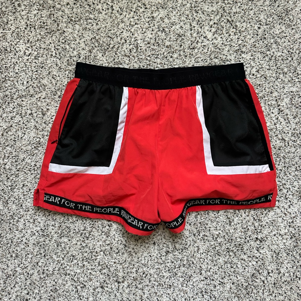 Rawgear - Red and Black Shorts